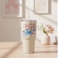 thumbnail image 2 of Call Me Gigi Stainless Steel Tumbler with Straw, White, 32 oz, Mother's Day by Way To Celebrate, 2 of 7