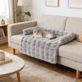 thumbnail image 5 of Tapis de Lit pour Animaux Coussin Chaud et Doux pour Chats Petits Animaux Tapis de Couchage Confortable Design Réversible Tapis pour Animaux Intérieur Extérieur, 5 of 5