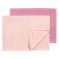 thumbnail image 4 of Hudson Baby Infant Girl Rayon from Bamboo Bib, Burp Cloth and Washcloth 10Pk, Soft Peony, One Size, 4 of 5