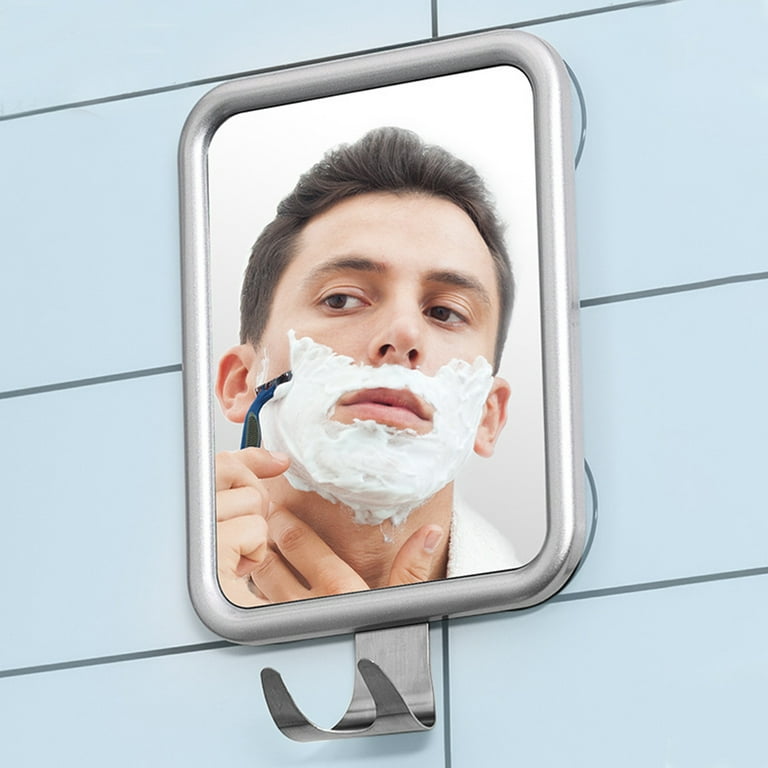 Beltruci Shower Mirror Fogless for Shaving with Light, Razor  Holder for Shower, Anti Fog Mirror, Shower Storage Shelf for Bathroom  Accessories, Lighted Mirror with Squeegee, LED Wall Mirror for Men