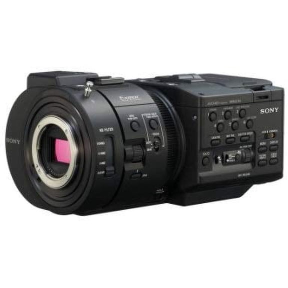 Restored Sony NEXFS700 R 4K Sensor High Speed NXCAM Super35 Camcorder Body, 8.3MP HD, 3.5" LCD Screen, (Refurbished)
