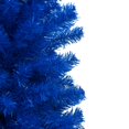 thumbnail image 3 of vidaXL Artificial Pre-lit Christmas Tree with Ball Set Blue 210 cm PVC, 3 of 5