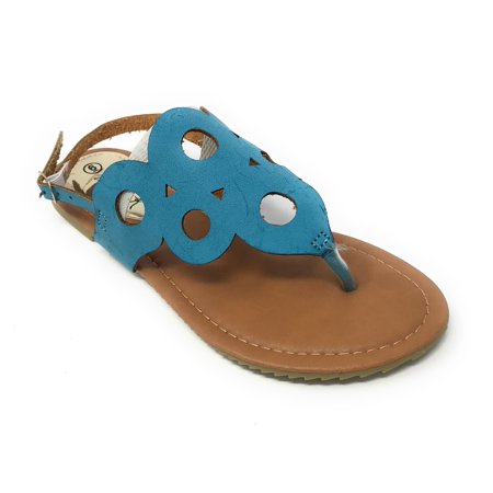 

Victoria K Circular Perforated Design Sandals (Women)