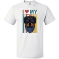 thumbnail image 3 of Inktastic I Love My Rottweiler Dog T-Shirt, 3 of 5