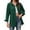 Z2-Green, variant on Cnbwig Winter Jackets for Women Long Sleeve Plaid Shirt Lightweight Button Down Loose Business Lapel Blouses Vintage Tops Fashion Jackets and Coats A-Black L