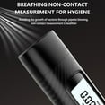 thumbnail image 2 of Graflsoa Compact Breath Alcohol Tester with LCD Display, Voice Prompts, and Rechargeable Battery for Accurate On-the-Go Detection, Black (English Version), 2 of 6