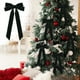 thumbnail image 1 of Fiudx Lazos Navideños de Terciopelo, Envoltura de Regalos de Tela Suave, Adornos Lujosos para Coronas de Árbol, Acento Festivo Versátil, Toque Festivo Reutilizable, Perfectos para Fiestas, Juego de 1, 1 of 6