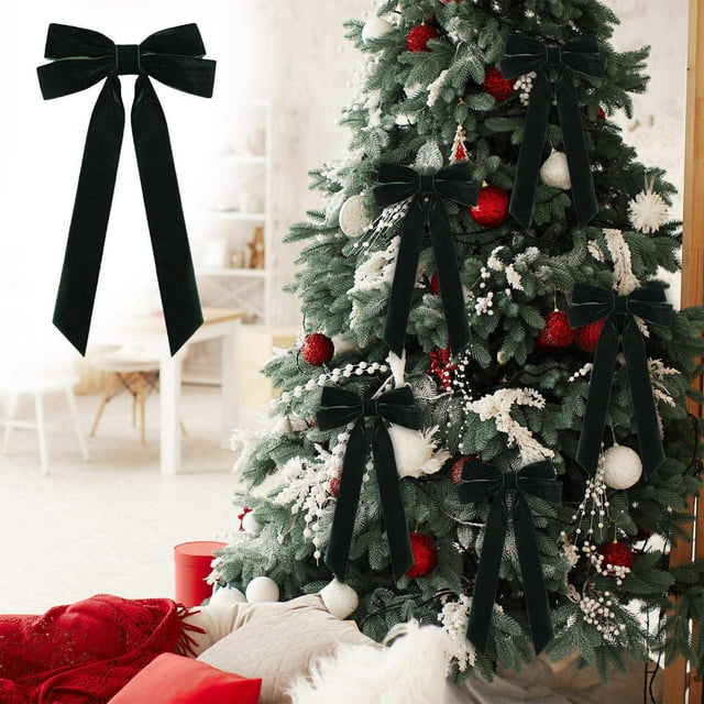 My Recent Orders Small Velvet Christmas Bow Gift Packaging Home Decoration Apparel Clothing