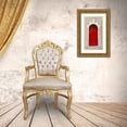 thumbnail image 3 of Susan Vizvary Photography 15x24 Gold Ornate Wood Framed with Double Matting Museum Art Print Titled - Belgium Red Door, 3 of 4