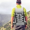 thumbnail image 2 of Bolsa de viaje Sunnimix para acampar Gran capacidad Plegable Ligero grande para equipaje para escar Camping Deporte al aire libre Gris, 2 of 7