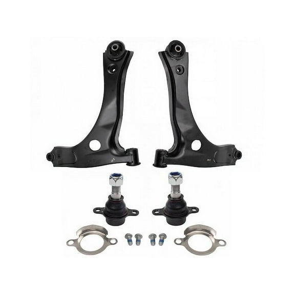Front Control Arm and Ball Joint Kit 4 Piece - Compatible with 2015 - 2019 Ford Transit-150 2016 2017 2018