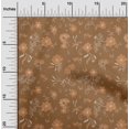 thumbnail image 2 of oneOone Polyester Spandex Orange Fabric Floral & Quilting Supplies Print Sewing Fabric By The Yard 56 Inch Wide, 2 of 4