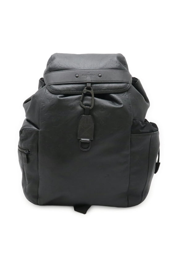 Pre-Owned LOUIS VUITTON Louis Vuitton Monogram Shadow Discovery Backpack Rucksack Daypack Noir...