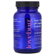 LoveBug Probiotics Yeast is a Beast Womens Health Supplements, 30 Tablets
