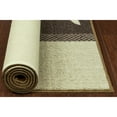 thumbnail image 5 of Mainstays Traditional Leaf Block Rust Brown Print Indoor Area Rug, 4'x5'4", 5 of 7