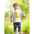 thumbnail image 2 of Cute And Funny Dinosaur T-Shirt Infant -Image by Shutterstock,  24 Months, 2 of 4