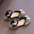 thumbnail image 7 of Ymyiu Girls' Sandals Toddler Girls Sandals Open Toe Cute Flats Dress Sandals Cross Strappy Summer Shoes Toddler Little Kid Big Kid Size 13 (Black,Little Kids 13), 7 of 7