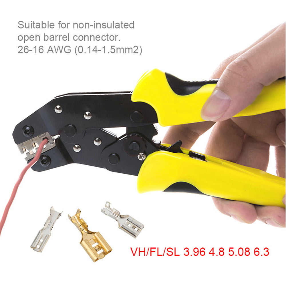 Pro Wire Crimper Ratchet Terminal Crimping Pliers Tool JX-48B 0.14-1.5mm² M7A4 