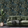 thumbnail image 4 of Holden Masoala Forest Unpasted Non-Woven Wallpaper  396in x 20.8in Navy Blue, 4 of 5