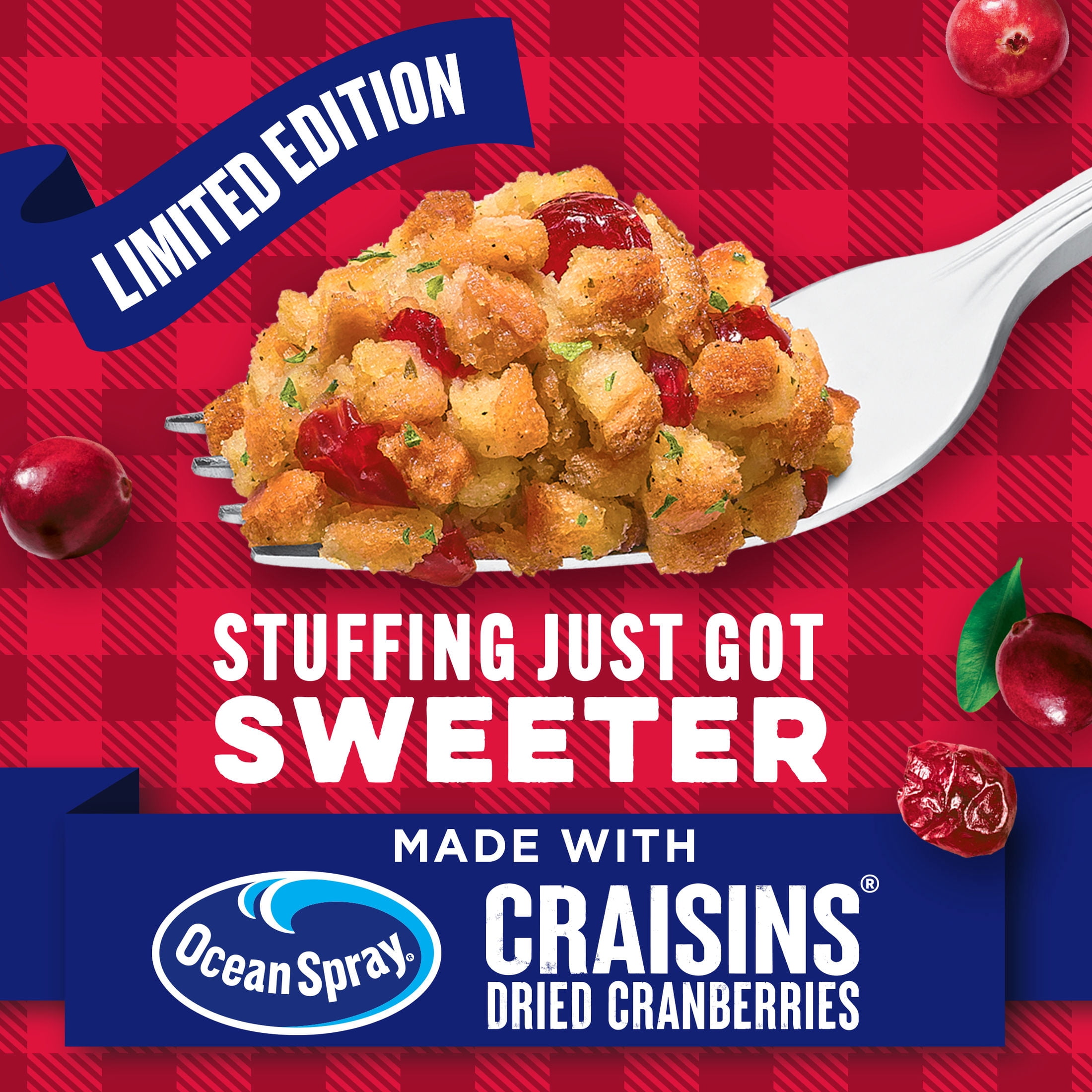 (4 pack) Stove Top Cranberry Stuffing Mix, 6 oz Box