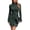 Army Green, variant on Womens Long Sleeve Mock Neck Lace Sexy Bodycon Mini Dresses Soft Stretch Knit,Slim Fit,Lace Hem,Ruched Waist,Cocktail Party Club Night Out Short Dresses,Fall Fashion Clothing