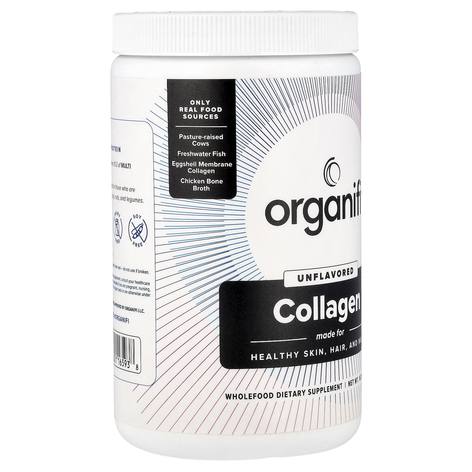 Organifi Collagen, Unflavored , 10.79 oz (306 g)