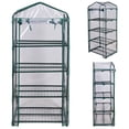 thumbnail image 5 of SUNORGREEN 4 Tier Mini Greenhouse With Sturdy Portable Shelves , COVER AND ROLL-UP ZIPPER DOOR, 5 of 9