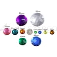 thumbnail image 3 of WWS-13mm Flat Back Round Acrylic Rhinestones Plastic Gems for Jewelry Making Costume Jewels Cosplay Embelishments - 50 Pieces (Red Ruby .TM), 3 of 4