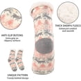 thumbnail image 3 of Calcetines de pantuflas suaves de punto navideño YONGSHENG para mujer, 3 of 5