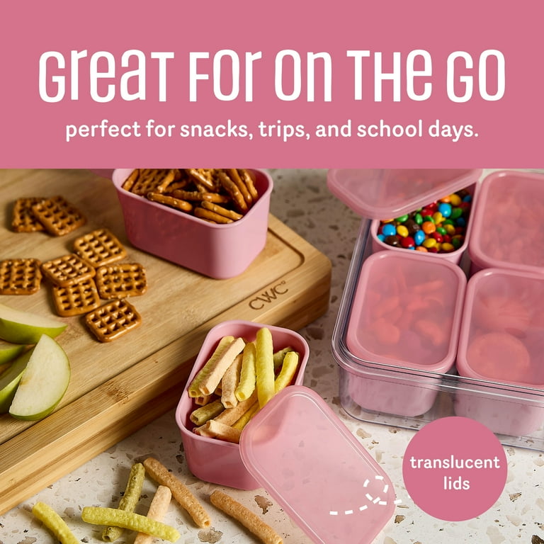 Cook With Color 8-Compartment Snackle Box, Charcuterie and Snack