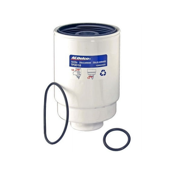 Fuel Filter - Compatible with 2001 - 2006, 2011 - 2016 Chevy Silverado 2500 HD 2002 2003 2004 2005 2012 2013 2014 2015