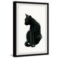 thumbnail image 2 of Parvez Taj Mysterious Black Cat Framed Wall Art, 2 of 4