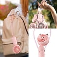 thumbnail image 5 of Portable Handheld Fan 3 Speeds Strong Wind Mini USB Personal Fan Ventilator with Rechargeable Battery Cute Small Electric Fan for Girls/Women/Kidd/Lady Outdoor Travel, 5 of 9