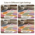 thumbnail image 7 of ODIKA 8'x10' Washable Area Rug Non-Shedding, Easy Care, Pastel Geometric Abstract Design Modern Art with Bold Shapes for King Size Bedroom Under Bed, Master Suite, 7 of 7