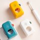 thumbnail image 4 of Injueey Dispensador automático de de dientes, soporte de pared a prueba de polvo para cepillos de dientes, estante de almacenamiento de Juegos de accesorios de baño Amarillo, 4 of 6