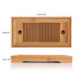 thumbnail image 3 of Delaman Bandeja de té Bamboo Chinese Gongfu Tea Mini Mesa de Servicio para la Casa de té en Casa EOTVIA NO, 3 of 4
