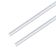 POWERTEC 2PK T-Track 48-Inch Heavy Duty | Specialized T Slot Track Mounting for 1/4”-20 Hex Bolt, 71351-P2