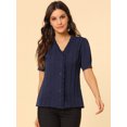 thumbnail image 2 of Unique Bargains Hauts Décontractés à Manches Longues pour Femmes, 2 of 6