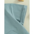 thumbnail image 6 of Hirigin Toddler Baby Boy Shorts Clothes Set 6 12 18 Months 2T 3T Short Sleeve Solid Color T-shirt Top and Shorts Casual Summer Outfit, 6 of 8