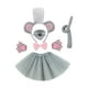 thumbnail image 1 of 6 piezas de diadema con orejas de ratón, disfraz de Halloween, disfraz de animal, conjunto con gorro de chef, poliéster para niños, adecuado para obra, 1 of 9