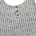 thumbnail image 3 of cfhntfmh Women 2 Piece Ribbed Pajama Set Sleeveless Crop Cami Tops and Shorts Lounge Sleepwear Pj Set, 3 of 5