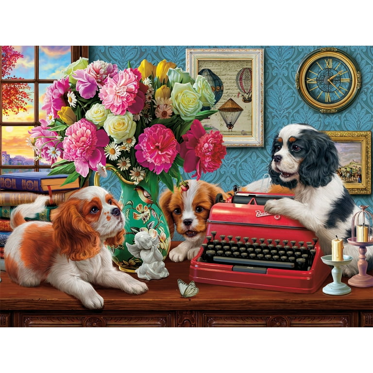 Dog Days: The Writer's Dogs 750 Piece Puzzle