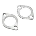thumbnail image 3 of Exhaust Flange Connection Kit, 2PCS Exhaust Flange Gasket High Temperature Resistant  Fixation  For Muffler, 3 of 8