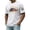 White, variant on Zimjoy Men's 4th of July Patriotic T-Shirt 1776-2026 American Flag Print Short Sleeve Crew Neck Tee with USA 2026 Sleeve for Independence Day 250th Anniversary Navy L