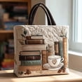 thumbnail image 1 of Uuiauoio Canvas Tote Bag Large Capacity Shoulder Bag for Women Fashion Printed Beach Shopping Work Travel Daily Use Gift Idea, 1 of 6