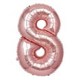 thumbnail image 2 of Efavormart Blush 40" tall Alphabet Letters / Number Foil Balloons Party Wedding Decorations Graduation New Year Party- 8, 2 of 5