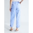 thumbnail image 3 of Free Assembly Women's and Women’s Plus Embellished Cotton Carpenter Pants, 30" Inseam, Sizes 0-28W, 3 of 5