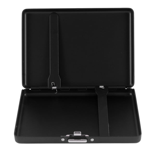 Caja de cigarrillos de metal, Porta cigarrillos de aleación de aluminio Estuche para cigarrillos de metal Estuche para cigarrillos Diseño a prueba de futuro