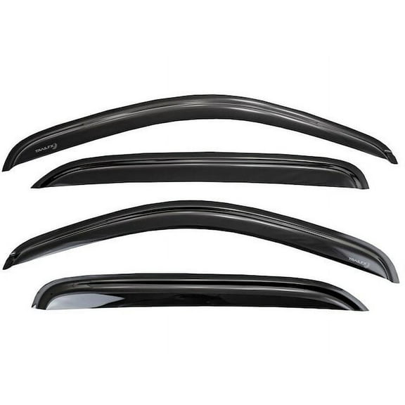 Front and Rear Side Window Deflector Set of 4 - Compatible with 2009 - 2017 Chevy Traverse 2010 2011 2012 2013 2014 2015 2016