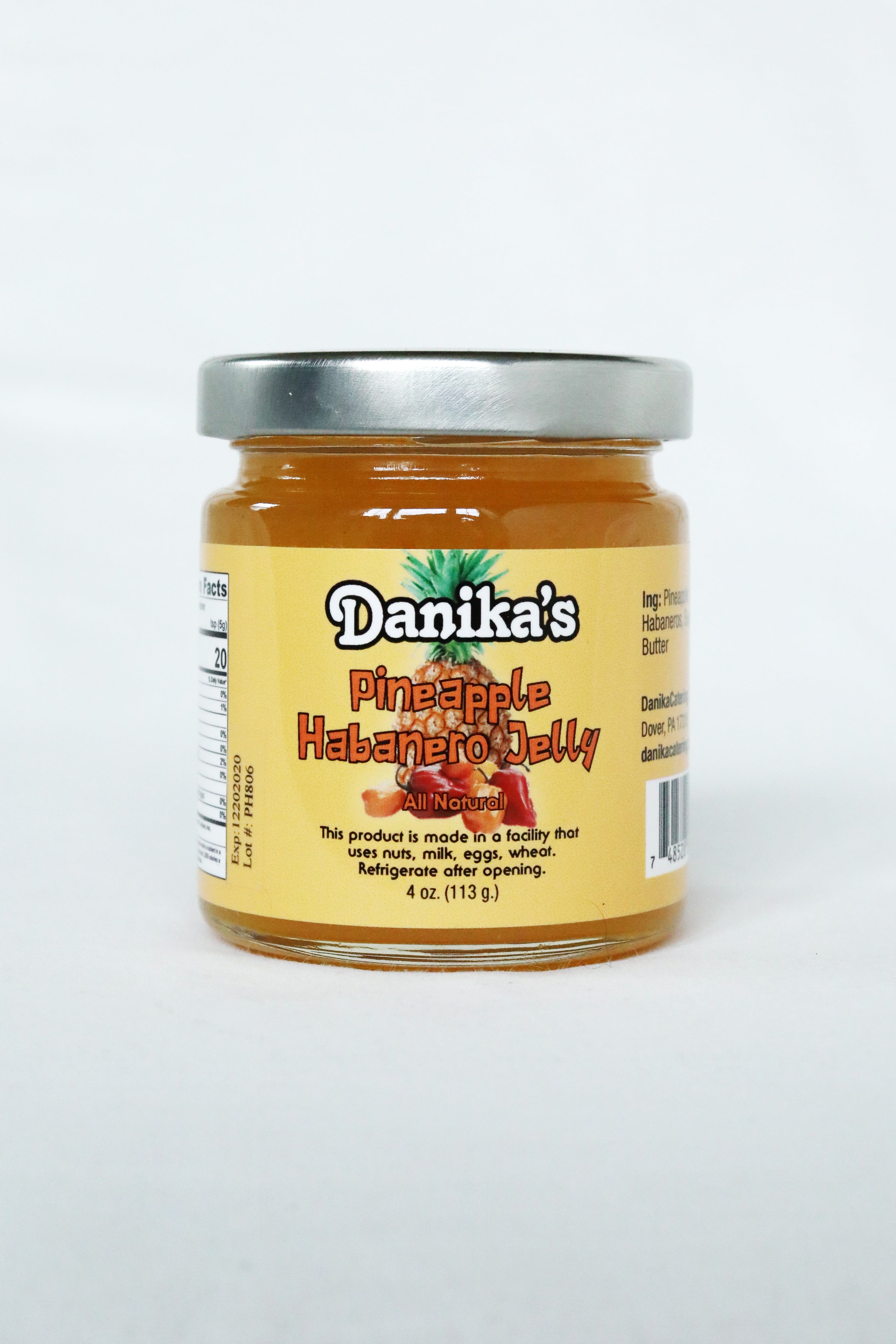 Danika's Pineapple Habanero Jelly 4 oz